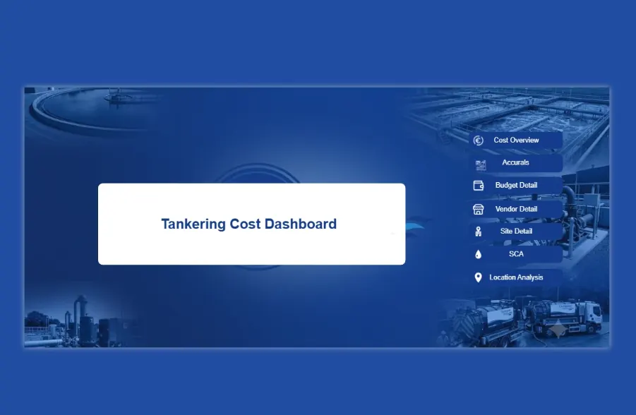 Tankering & Logistics Analytics Engine for a Major UK Water Firm
